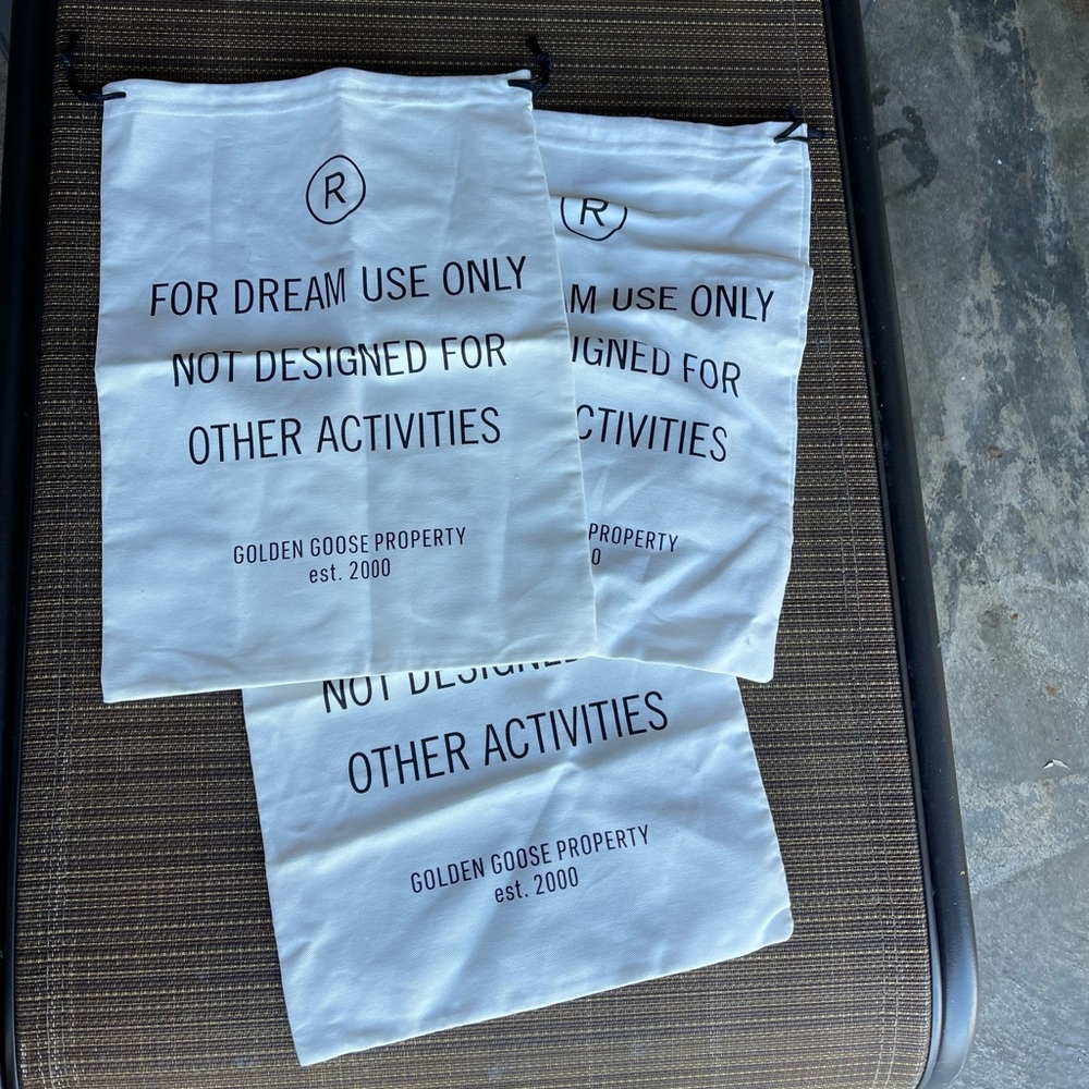 Golden Goose Dust Bags (3 selling separately)